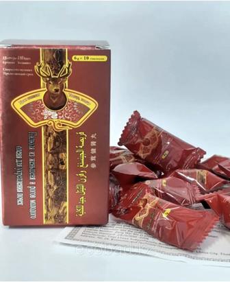 Пилюля из женьшеня и рогов молодого оленя для укрепления почек,возбудител ь