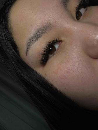 наращивание ресниц