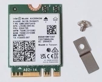 WiFi адаптер Intel AX200NGW. M2 NGFF.