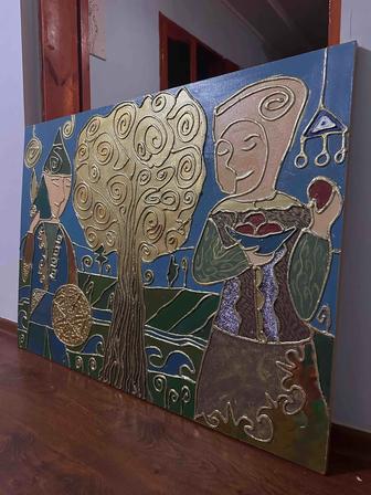 Этно Картина Большая/ Для подарка на новоселье, для офиса,дома