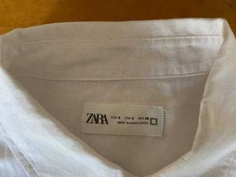Рубашка Zara мужская новая, белая, размер S