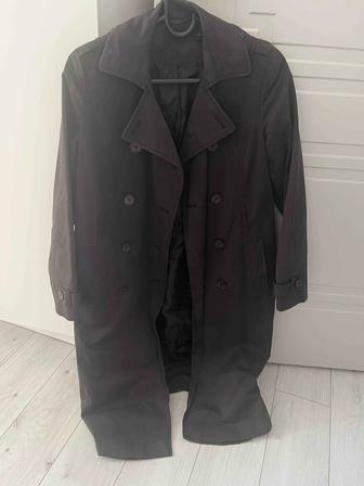 Тренч черный