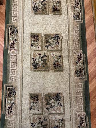 Турецкая ковровая дорожка 5 м х 80 см б/у