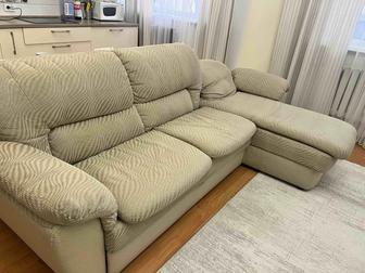 Мягкий уголок диван и кресло