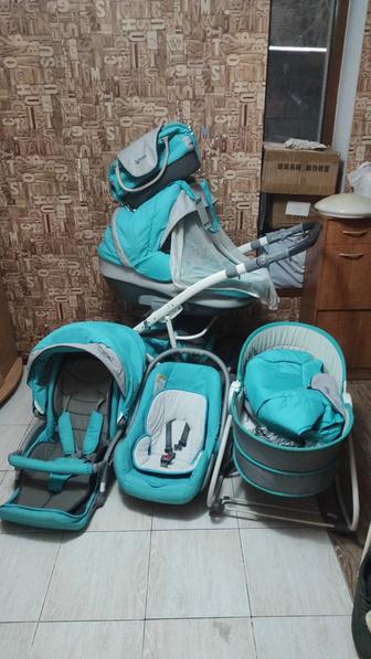 Продам коляску VERDI люлька автолюлька автокресло качалка