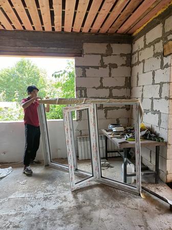 Металлопластиковые окна двери витражи.тд