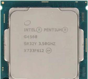 Intel G4560 2 ядра 4 потока 1151