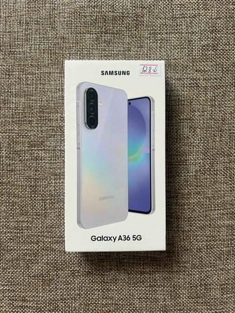 SAMSUNG A36 5G 128 GB новый запечатанный, EAC сертифицированный для Казахст