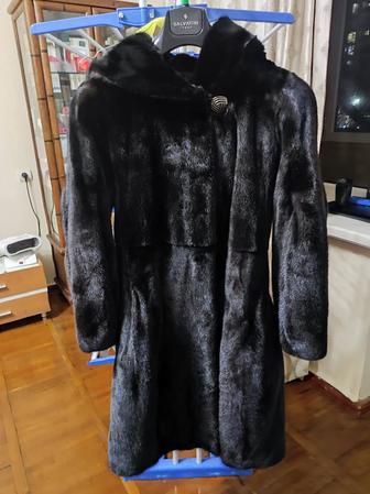 Норковая шуба Ego black nafa