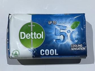 Кусковое мыло туалетное Dettol COOL 5c 125г