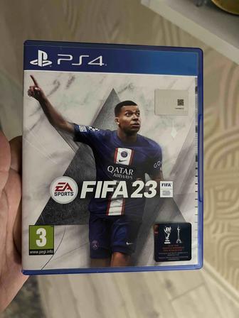 Продам новый диск FIFA 23 на ps4 оригинал