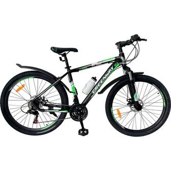 Велосипед Greenway X-Shock 27.5 Black/Green новый в коробке за полцены