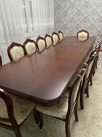 Раскладной стол 4м и 16 стульев