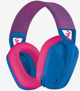 Игровая гарнитура беспроводная Logitech G435 LightSpeed Blue, Наушники