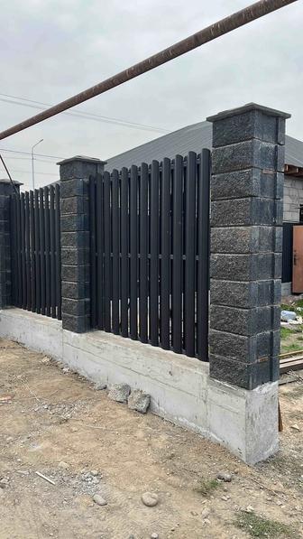 Изготовление и установка заборов под ключ