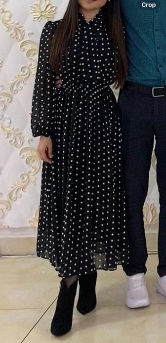 Платье в горошек