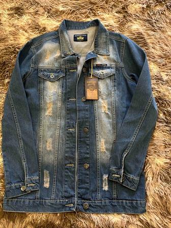 Женская джинсовая куртка 48-50