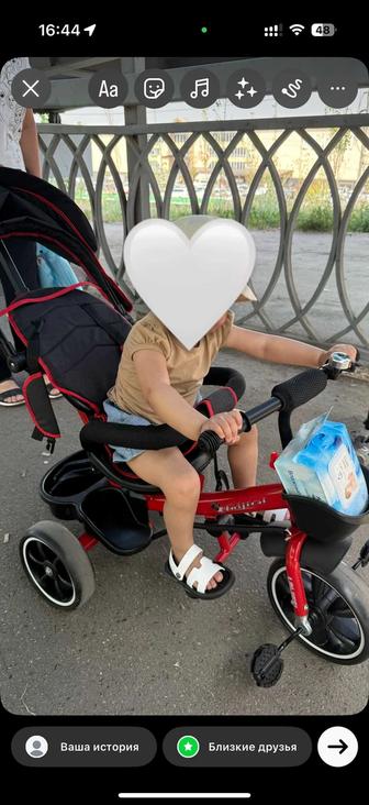Продается трехколесный детский велосипед