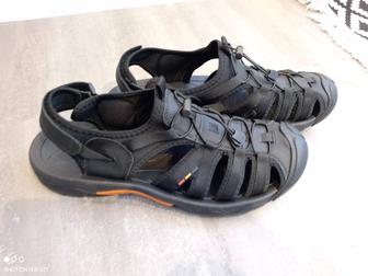 Сандали кожаные