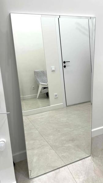 Зеркало с фацетом на усиленной основе (60х125)