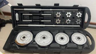 Набор гантели со штангой 50кг торг уместен звоните пишите на  24/7