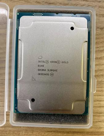 INTEL Xeon Gold 6146 12 Core 3.2-4.2Ghz (SR3MA) 24,75 МБ кэш