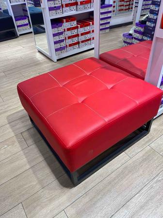 Пуфики круглые квадратные