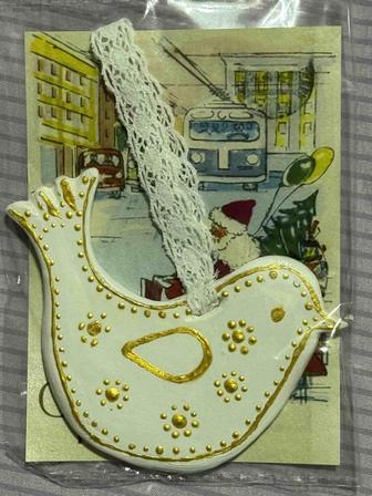 Ёлочные игрушки ручной работы