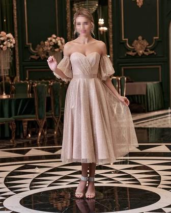 Вечернее платье с блеском