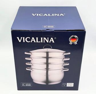 Мантоварка 10 л, нержавеющая сталь, количество ярусов 4