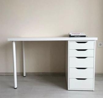 Стол письменный икеа белый