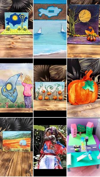 Поделки Рисунки в школу Дет.садик. Для Нового года День независимости