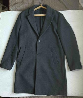 Мужское пальто Zara (темно-серый) размер-L (50)