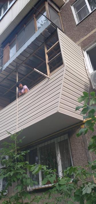 Утепление и остекление балконов и лоджий