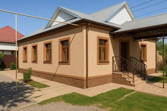 -Мраморная крошка( байрамикс) -Отделка фасада под ключ