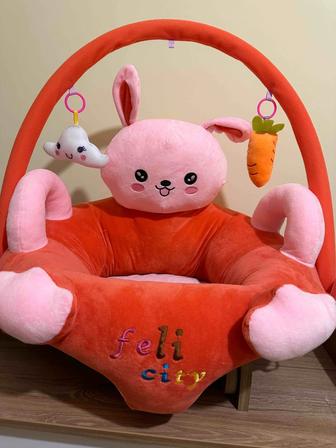 Поддерживающий детский диван-игрушка 45x50x45 см