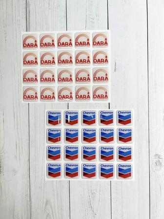 Объемные наклейки на заказ