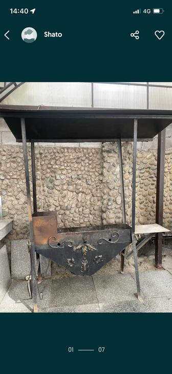 Мангал из советского железа