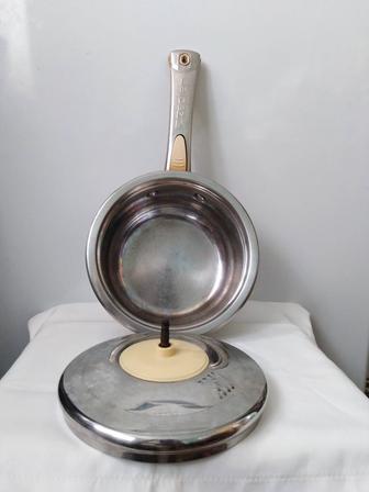 ОТДАМ ДАРОМ сотейник, ZEPTER, Германия антипригарная сталь, 1 л. бу