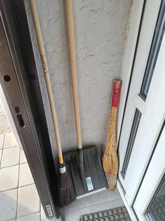 Метла уличная Garden и лопата Сибиртех 150 см