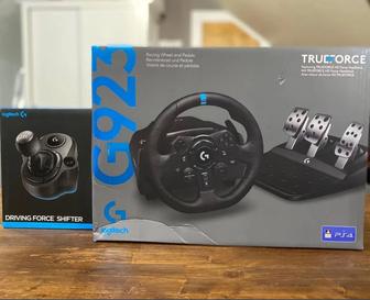 Продам отличный игровой руль Logitech G923 (PC, PS5)