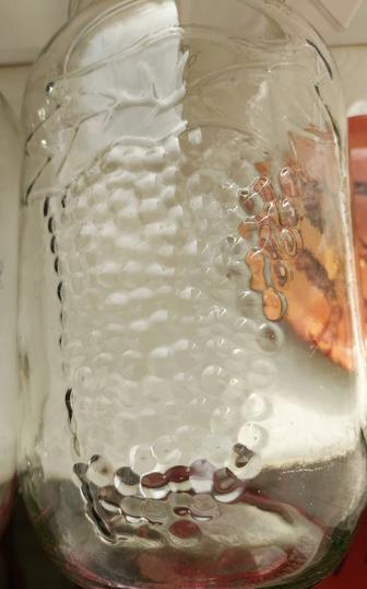 Банка стеклянная для декора