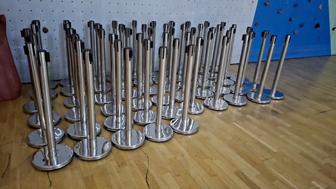 Парфлекс с вытяжной лентой 190 на 6 см серебристого цвета