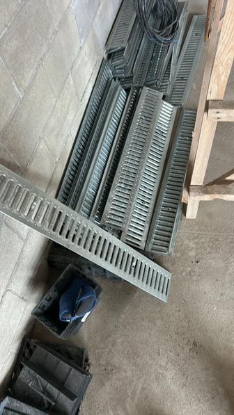 Gidrolica решетка 508 1000x136x20 мм серебристый