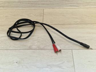 Аудио кабель Mini Jack 3.5 мм - 2 x RCA тюльпан