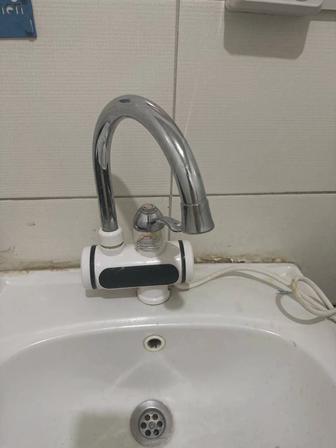 Бойлер и краны для нагрева