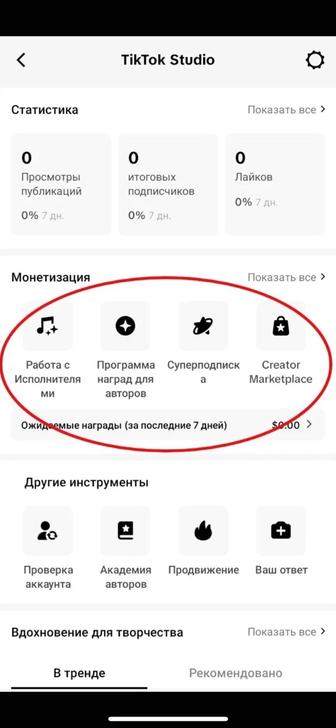 ТикТок Монетизация