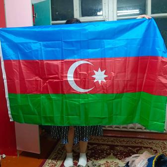 Флаг Азербайджанская большая