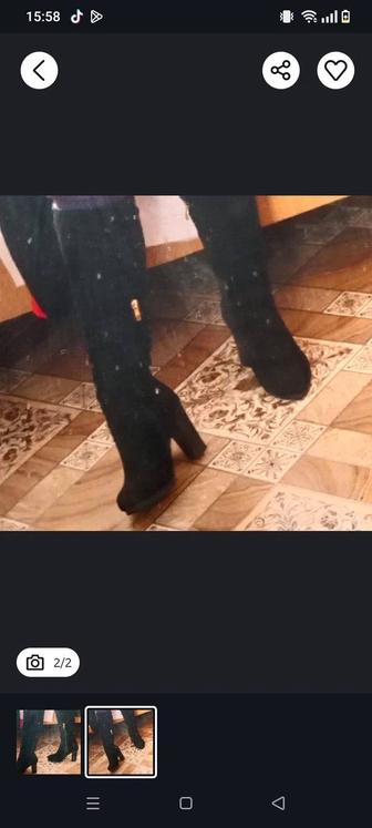 Продам женские сапожки