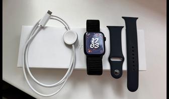 Apple Watch 9 45mm
состояние идеальное 
царапины нет
 батарея 100